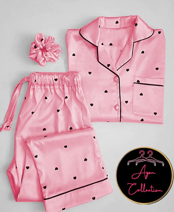 Women Silk Night Dress