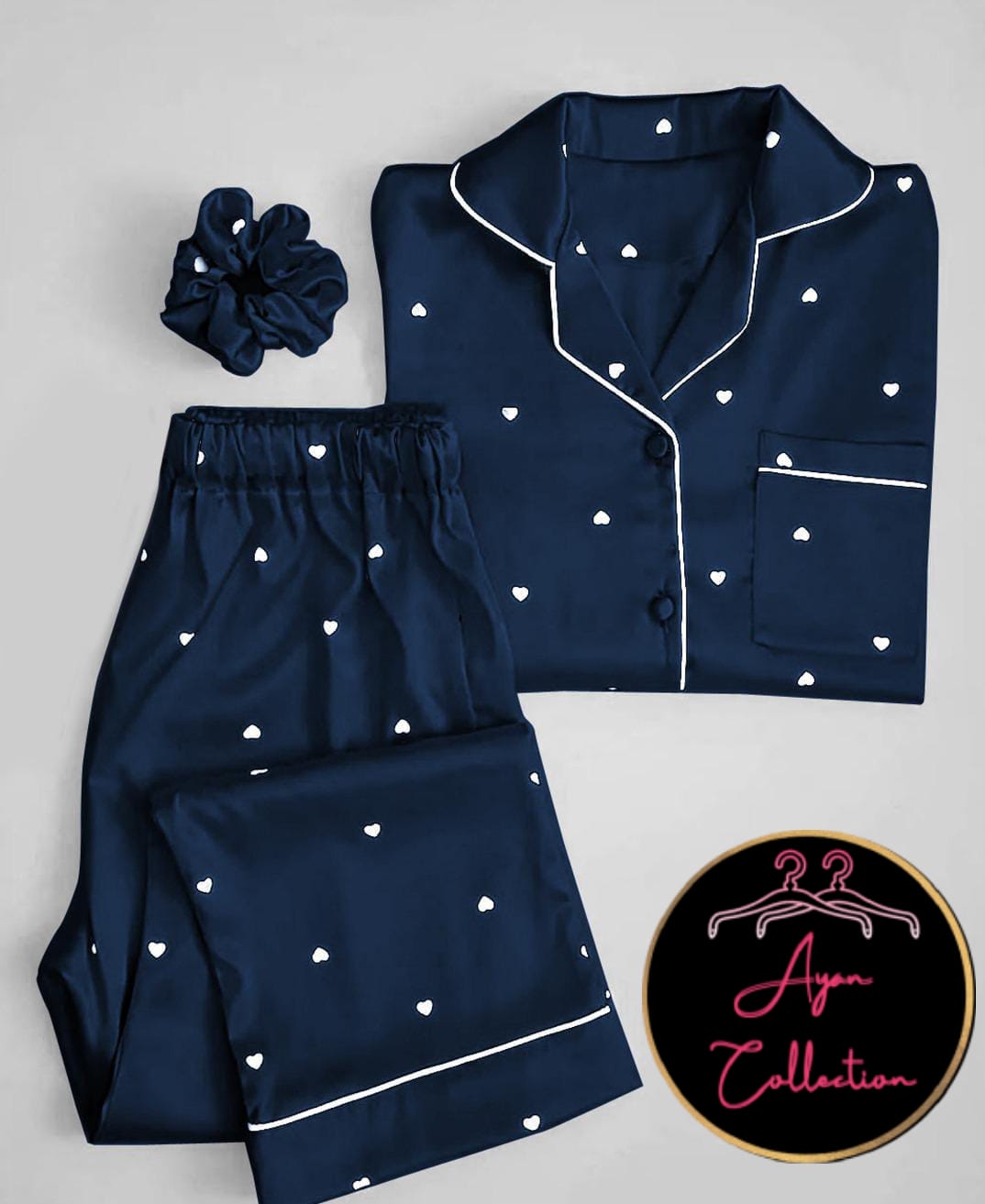 Women Silk Night Dress