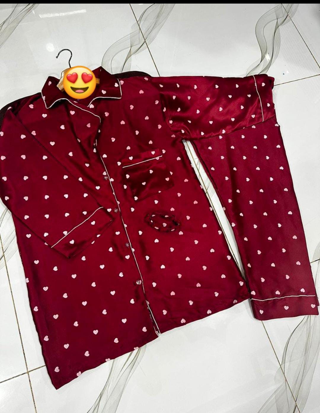 Women Silk Night Dress